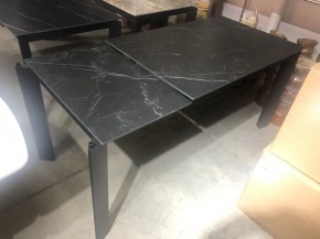 Стол CORNER 120 MATT BLACK MARBLE SOLID CERAMIC / BLACK, ®DISAUR в Лесном - lesnoy.mebel24.online | фото 12
