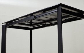 Стол CORNER 120 MATT BLACK MARBLE SOLID CERAMIC / BLACK, ®DISAUR в Лесном - lesnoy.mebel24.online | фото 2