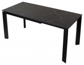 Стол CORNER 120 MATT BLACK MARBLE SOLID CERAMIC / BLACK, ®DISAUR в Лесном - lesnoy.mebel24.online | фото 4