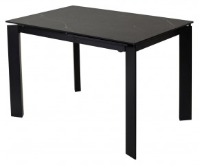 Стол CORNER 120 MATT BLACK MARBLE SOLID CERAMIC / BLACK, ®DISAUR в Лесном - lesnoy.mebel24.online | фото 8