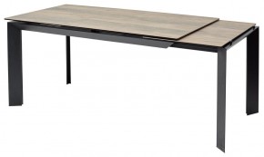 Стол CREMONA 180 KL-61 Под дерево, итальянская керамика / черный каркас, ®DISAUR в Лесном - lesnoy.mebel24.online | фото 7