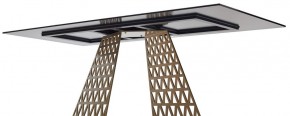 Стол ENNA 220 KL-188 Контрастный мрамор матовый, итальянская керамика/ каркас цвета шампань, ®DISAUR в Лесном - lesnoy.mebel24.online | фото 12