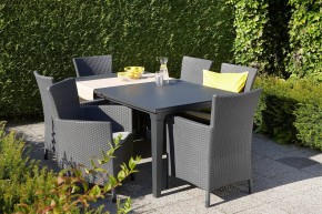 Стол Футура (Futura) графит в Лесном - lesnoy.mebel24.online | фото 2