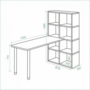 Стол компьютерный Bartolo в Лесном - lesnoy.mebel24.online | фото 2