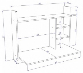 Стол компьютерный Cross СтТ4 в Лесном - lesnoy.mebel24.online | фото 4
