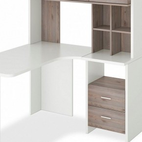 Стол компьютерный Домино Лайт СКЛ-Угл130+НКЛХ120 в Лесном - lesnoy.mebel24.online | фото 4