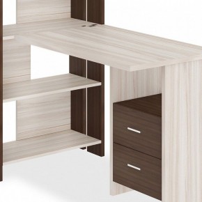 Стол компьютерный Домино Лайт СТЛ-ОВ+С100Прям+ТЯЛ в Лесном - lesnoy.mebel24.online | фото 2