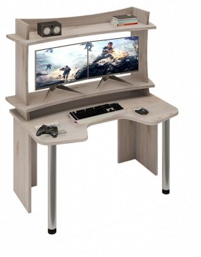 Стол компьютерный Домино Lite СКЛ-Игр140+НКИЛ140ВЛ в Лесном - lesnoy.mebel24.online | фото 2