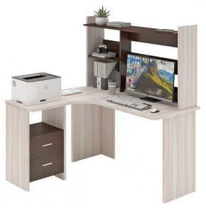 Стол компьютерный Домино Lite СКЛ-Угл130+НКЛ-130 в Лесном - lesnoy.mebel24.online | фото 2