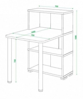 Стол компьютерный Домино СБ-10М3 в Лесном - lesnoy.mebel24.online | фото 4