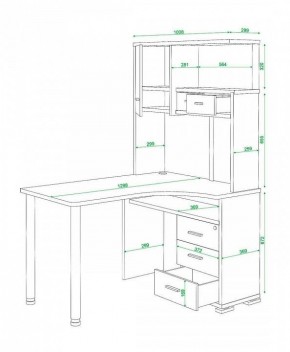 Стол компьютерный Домино СР-130 в Лесном - lesnoy.mebel24.online | фото 5