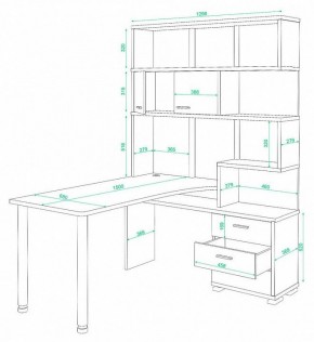 Стол компьютерный Домино СР-420/150 в Лесном - lesnoy.mebel24.online | фото 2
