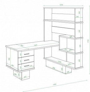 Стол компьютерный Домино СР-520 в Лесном - lesnoy.mebel24.online | фото 2