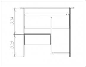 Стол компьютерный КСТ-10.1 в Лесном - lesnoy.mebel24.online | фото 3