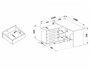 Стол компьютерный КСТ-109Л в Лесном - lesnoy.mebel24.online | фото 4