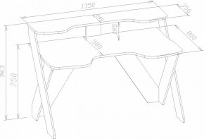 Стол компьютерный КСТ-118 в Лесном - lesnoy.mebel24.online | фото 3