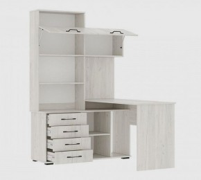 Стол компьютерный "ПКС-11" ПРАВЫЙ (дуб крафт белый) в Лесном - lesnoy.mebel24.online | фото 2