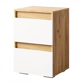 Стол компьютерный Селфи (ПН-17/ПС-5/ТБ-22) крафт/белый в Лесном - lesnoy.mebel24.online | фото 4