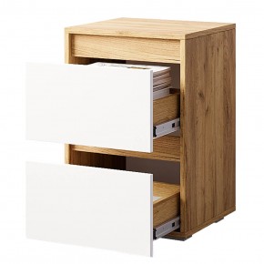 Стол компьютерный Селфи (ПН-17/ПС-5/ТБ-22) крафт/белый в Лесном - lesnoy.mebel24.online | фото 5