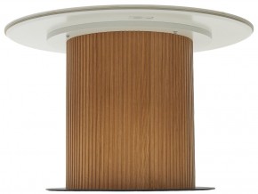Стол MESA D120 цвет БЕЛЫЙ МРАМОР M326 / Каркас OAK, ®DISAUR в Лесном - lesnoy.mebel24.online | фото 8