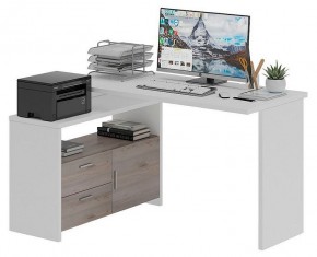 Стол письменный Домино Lite СКЛ-ПРЯМ130+ТБЛ в Лесном - lesnoy.mebel24.online | фото 3