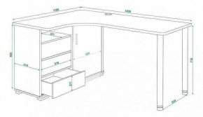 Стол письменный Домино СР-145СМ в Лесном - lesnoy.mebel24.online | фото 5
