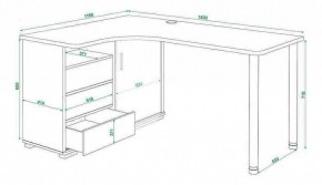 Стол письменный Домино СР-145СМ в Лесном - lesnoy.mebel24.online | фото 5