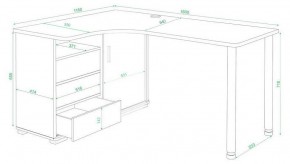 Стол письменный Домино СР-145СМ в Лесном - lesnoy.mebel24.online | фото 2