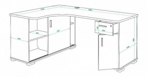 Стол письменный Домино СР-160М в Лесном - lesnoy.mebel24.online | фото 4