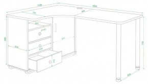 Стол письменный СР-165СМ в Лесном - lesnoy.mebel24.online | фото 2