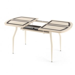 Стол раздвижной Бриз К-2 Кофе R012 в Лесном - lesnoy.mebel24.online | фото 2