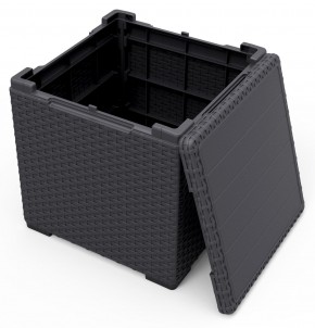 Стол с функцией хранения Виго (Vigo storage box) графит в Лесном - lesnoy.mebel24.online | фото 3