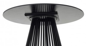 Стол TERNI 120 MATT BLACK MARBLE SOLID CERAMIC Черный мрамор матовый, керамика /Черн.каркас, ®DISAUR в Лесном - lesnoy.mebel24.online | фото 6