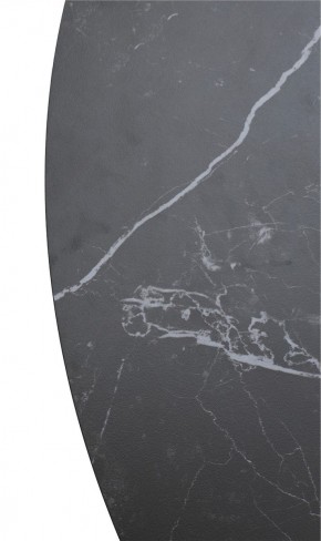 Стол TERNI 120 MATT BLACK MARBLE SOLID CERAMIC Черный мрамор матовый, керамика /Черн.каркас, ®DISAUR в Лесном - lesnoy.mebel24.online | фото 9