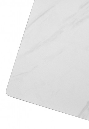 Стол VASTO 180 MARBLES KL-99 Белый мрамор матовый, итальянская керамика/ черный каркас, ®DISAUR в Лесном - lesnoy.mebel24.online | фото 7