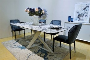 Стол VICENZA 220 BULGARI WHITE, керамика / белый, ®DISAUR в Лесном - lesnoy.mebel24.online | фото 12