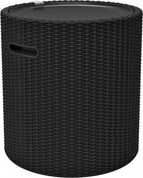 Столик-холодильник Кул-Стул (Cool stool) графит в Лесном - lesnoy.mebel24.online | фото 2