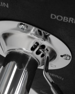 Стул барный DOBRIN BARNY, серый велюр (MJ9-75) в Лесном - lesnoy.mebel24.online | фото 10