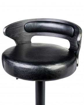 Стул барный DOBRIN FRED BLACK, чёрное дерево, чёрный в Лесном - lesnoy.mebel24.online | фото 6