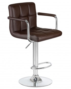 Стул барный DOBRIN KRUGER ARM, коричневый в Лесном - lesnoy.mebel24.online | фото 2