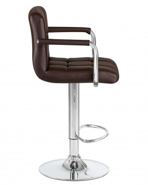 Стул барный DOBRIN KRUGER ARM, коричневый в Лесном - lesnoy.mebel24.online | фото 3