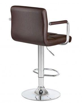 Стул барный DOBRIN KRUGER ARM, коричневый в Лесном - lesnoy.mebel24.online | фото 4