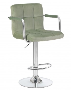 Стул барный DOBRIN KRUGER ARM, мятный велюр (MJ9-87) в Лесном - lesnoy.mebel24.online | фото