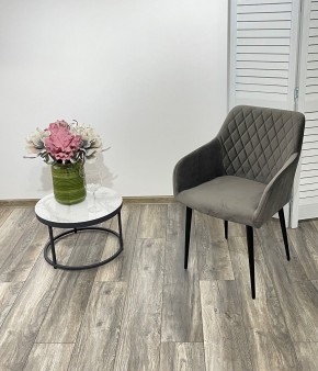 Стул BRANDY-X ГРАФИТ #14, велюр / черный каркас М-City в Лесном - lesnoy.mebel24.online | фото 3