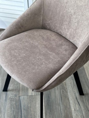 Стул CASA, 360 град. поворот. B5 Капучино, велюр / черный каркас,М-City в Лесном - lesnoy.mebel24.online | фото 3