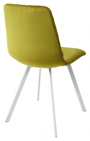 Стул DAIQUIRI BLUVEL-75 OLIVA / белый каркас, велюр М-City в Лесном - lesnoy.mebel24.online | фото 2