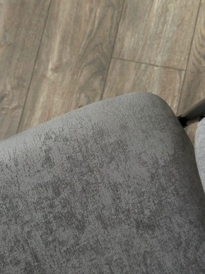 Стул ДИЛЛ, цвет RAIN 17 серый, велюр / черный каркас М-City в Лесном - lesnoy.mebel24.online | фото 5
