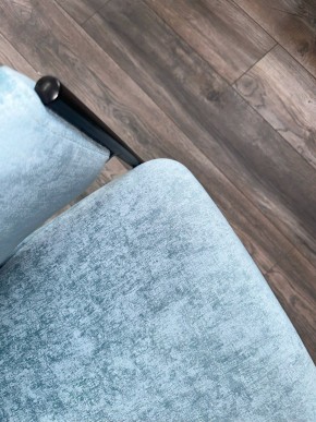 Стул ДИЛЛ, цвет RAIN 7 бриз, велюр / черный каркас М-City в Лесном - lesnoy.mebel24.online | фото 4