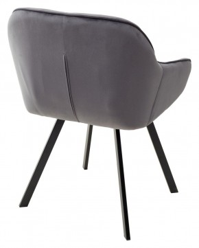 Стул GALE 360 град. поворот. BLUVEL-14 GREY, велюр/ черный каркас, М-City в Лесном - lesnoy.mebel24.online | фото 3