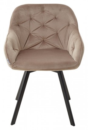 Стул GALE 360 град. поворот. BLUVEL-40 BEIGE, велюр/ черный каркас, М-City в Лесном - lesnoy.mebel24.online | фото 6